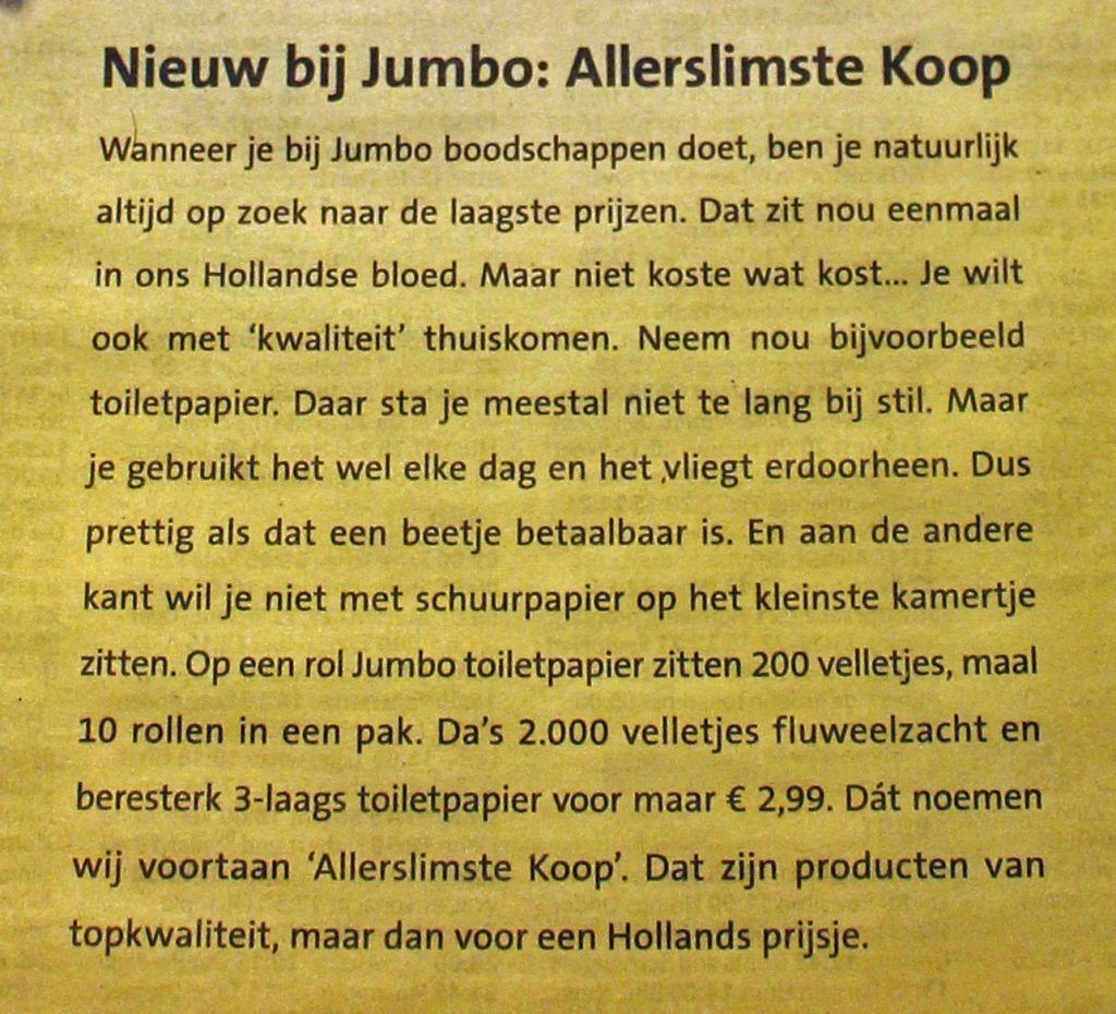 Tekstparel Jumbo2