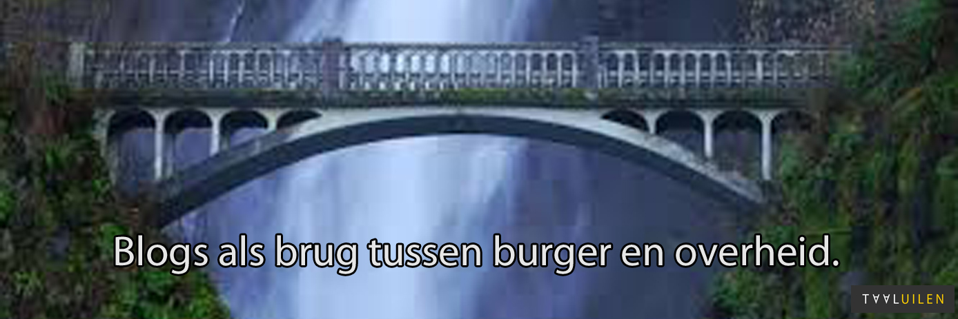 brug tussen burger en overheid