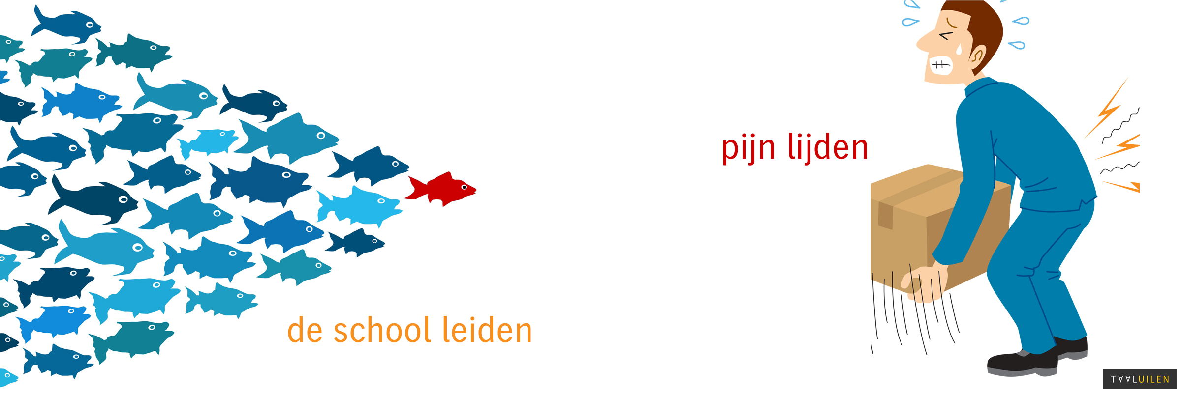 lijden of leiden