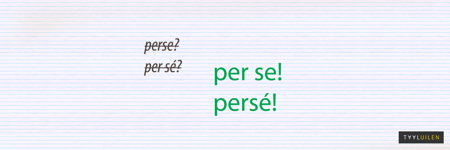 per se persé