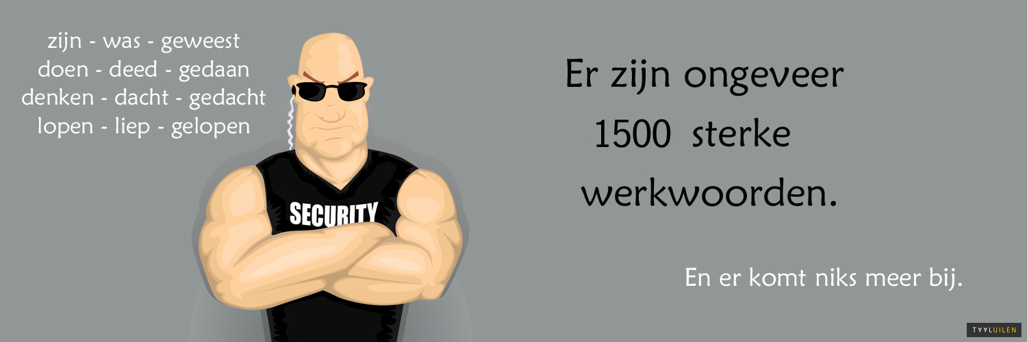 sterke werkwoorden