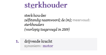 sterkhouder